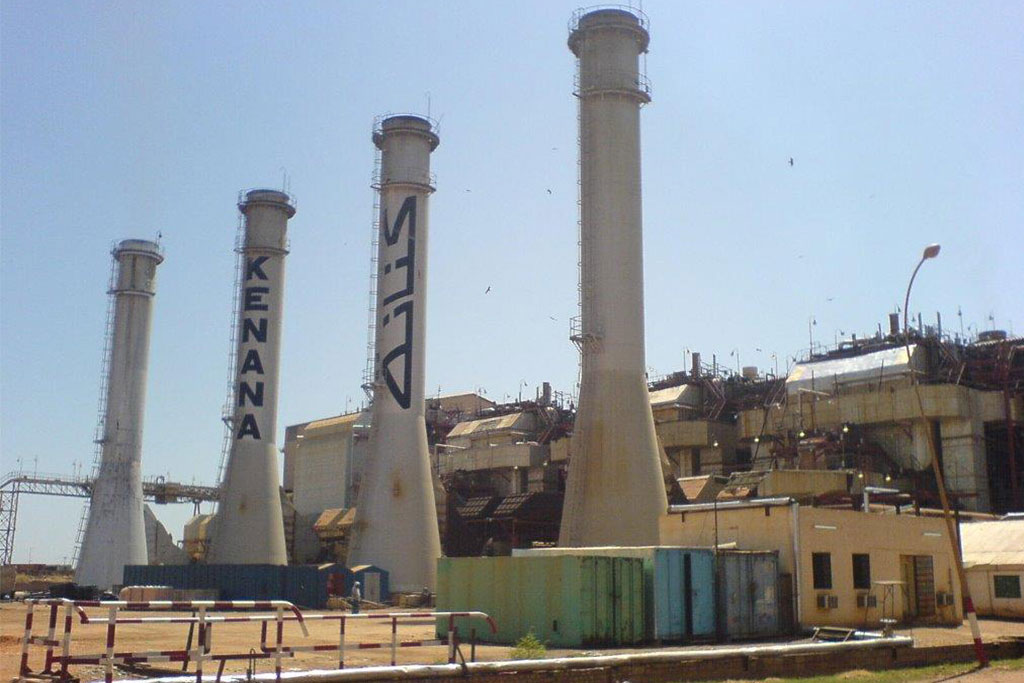 Sugar Cane Burning Factory, Sudan